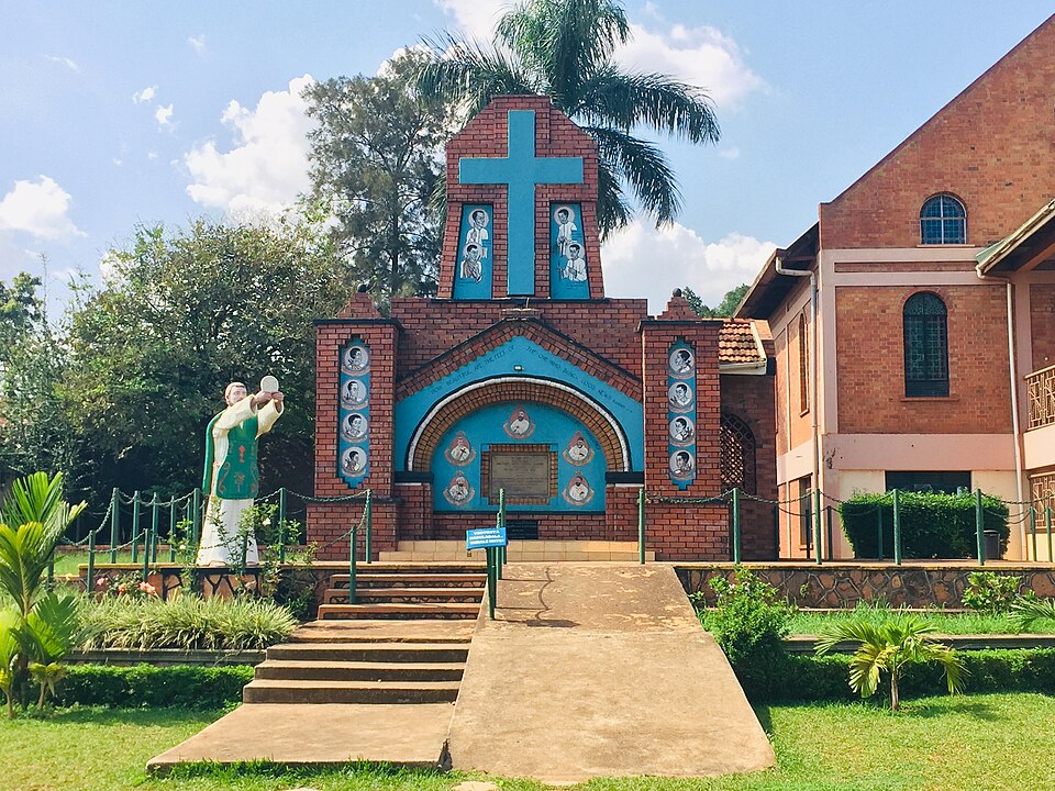 Historic Mapeera Church associated with Mapeera and Brother Amans