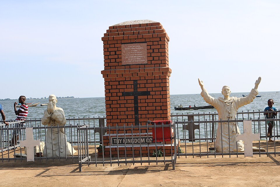 Monument to Mapeera and Brother Amans in Uganda